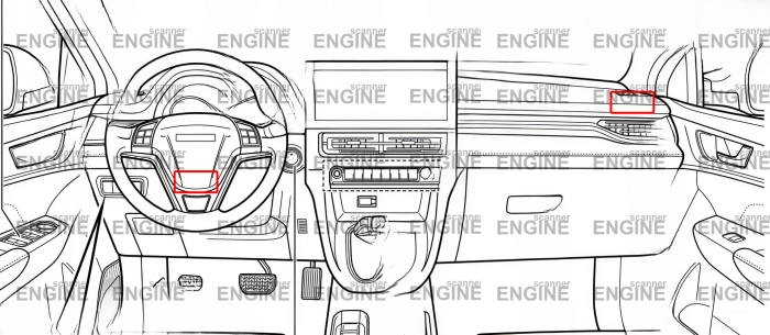 расположение подушек безопасности haval m6