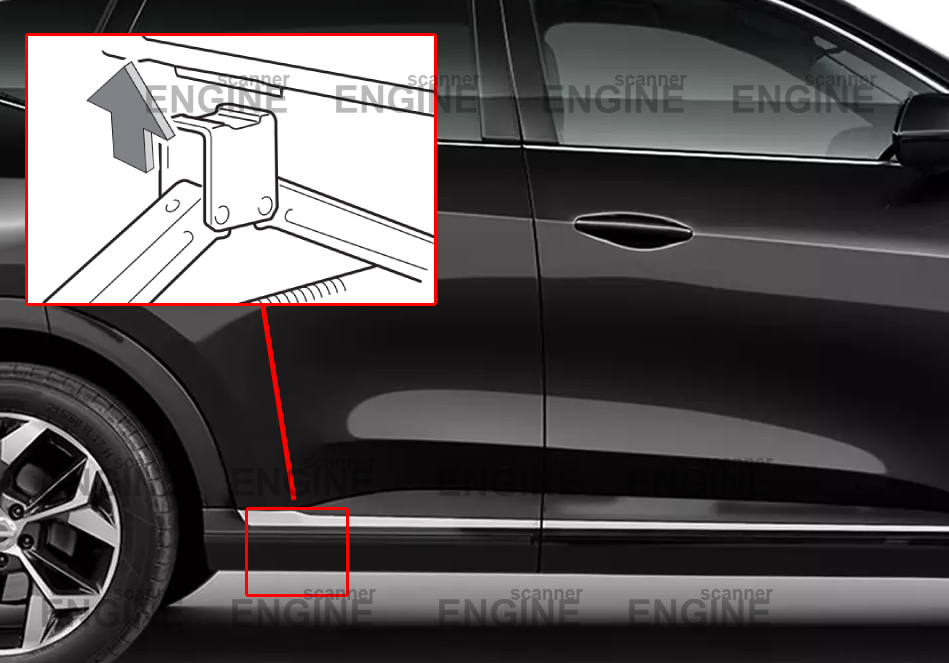 Как поменять колесо на Haval F7/F7x?