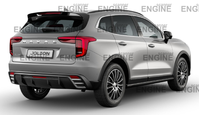 Спойлер задней части Haval Jolion 2024