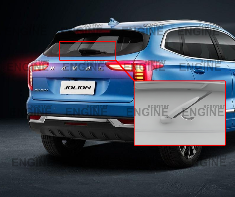 Замена щетки очистителя заднего стекла Haval Jolion