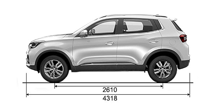 Chery Tiggo 4 Pro 1.5 л, 147 л.с., бензин, вариатор (CVT), передний привод